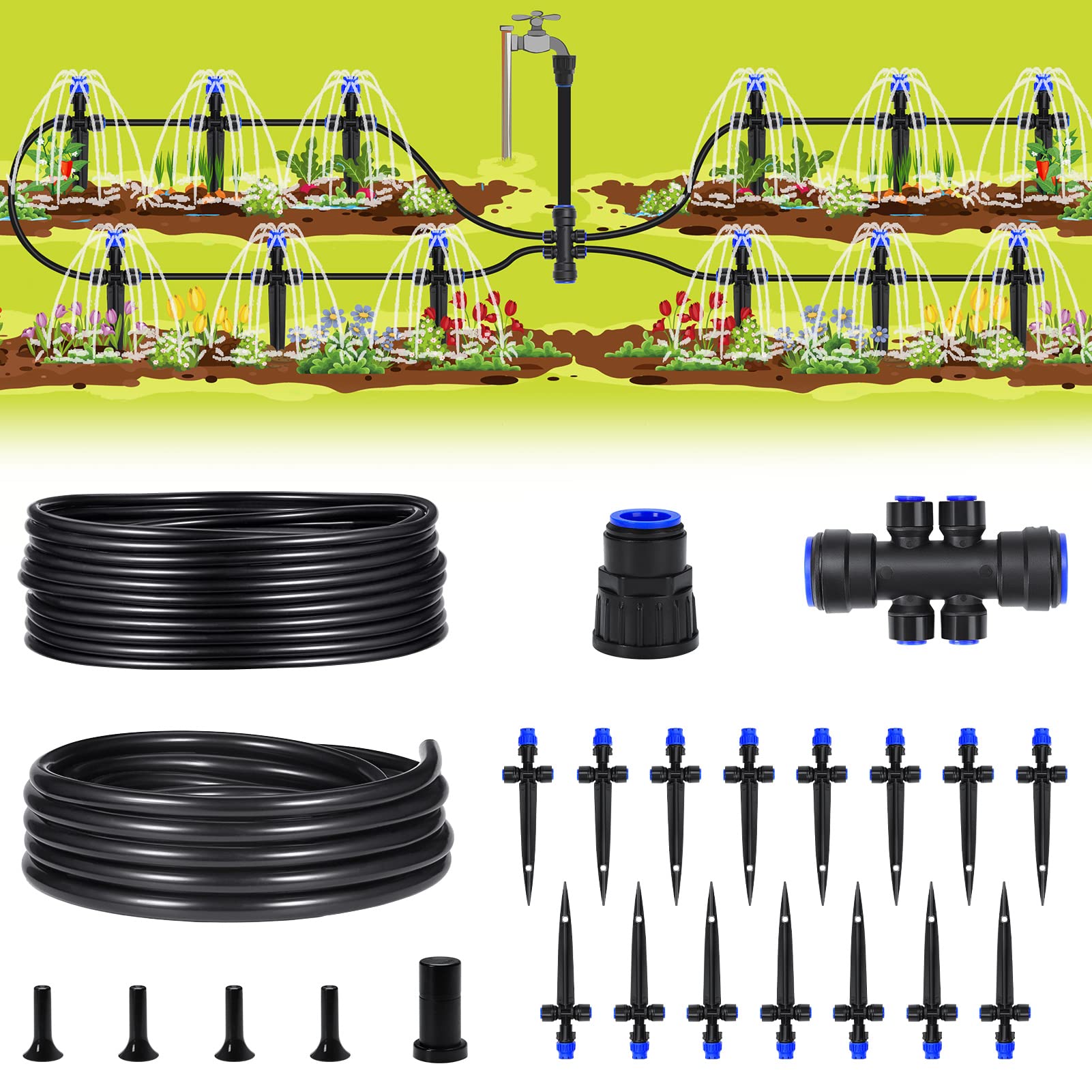 HIRALIY Garden Watering System