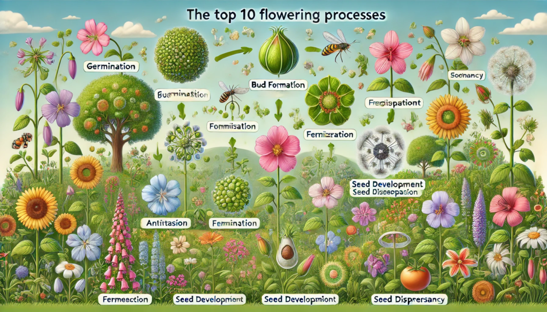 flowering-processes